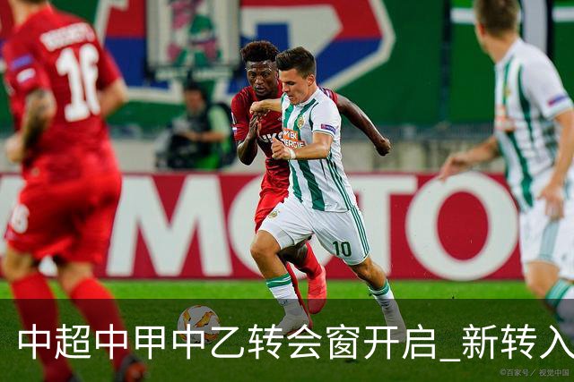 中超中甲中乙转会窗开启 新转入国内球员没有名额限制